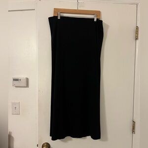 Duo Maternity Black Women's Skirt stretch waistband size L (R138)